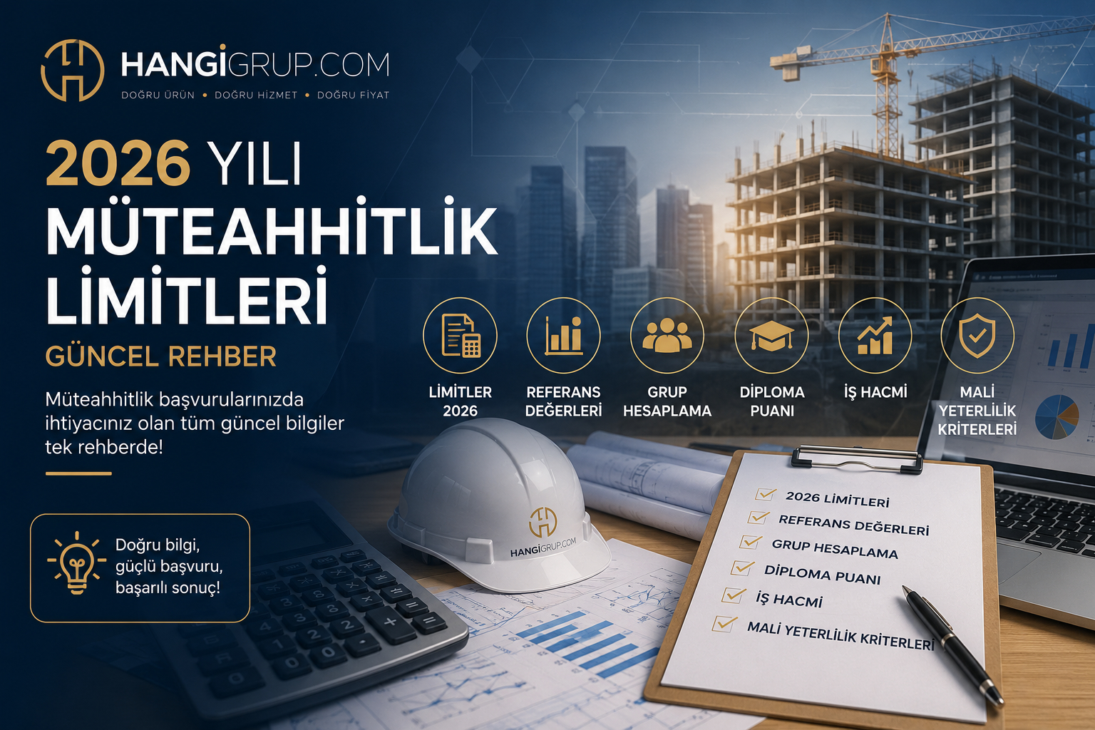 2026 Yılı Müteahhitlik Limit ve Referans Değerleri Rehberi