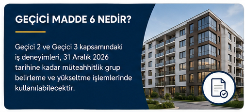 Geçici Madde 6 Nedir